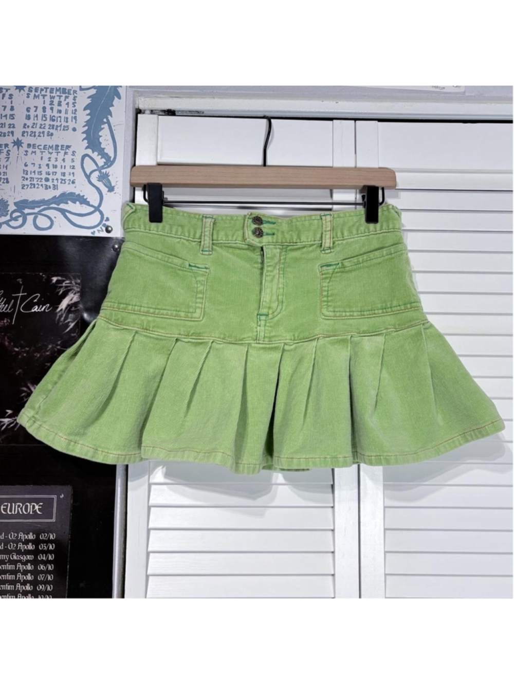 Von Dutch mini skirt